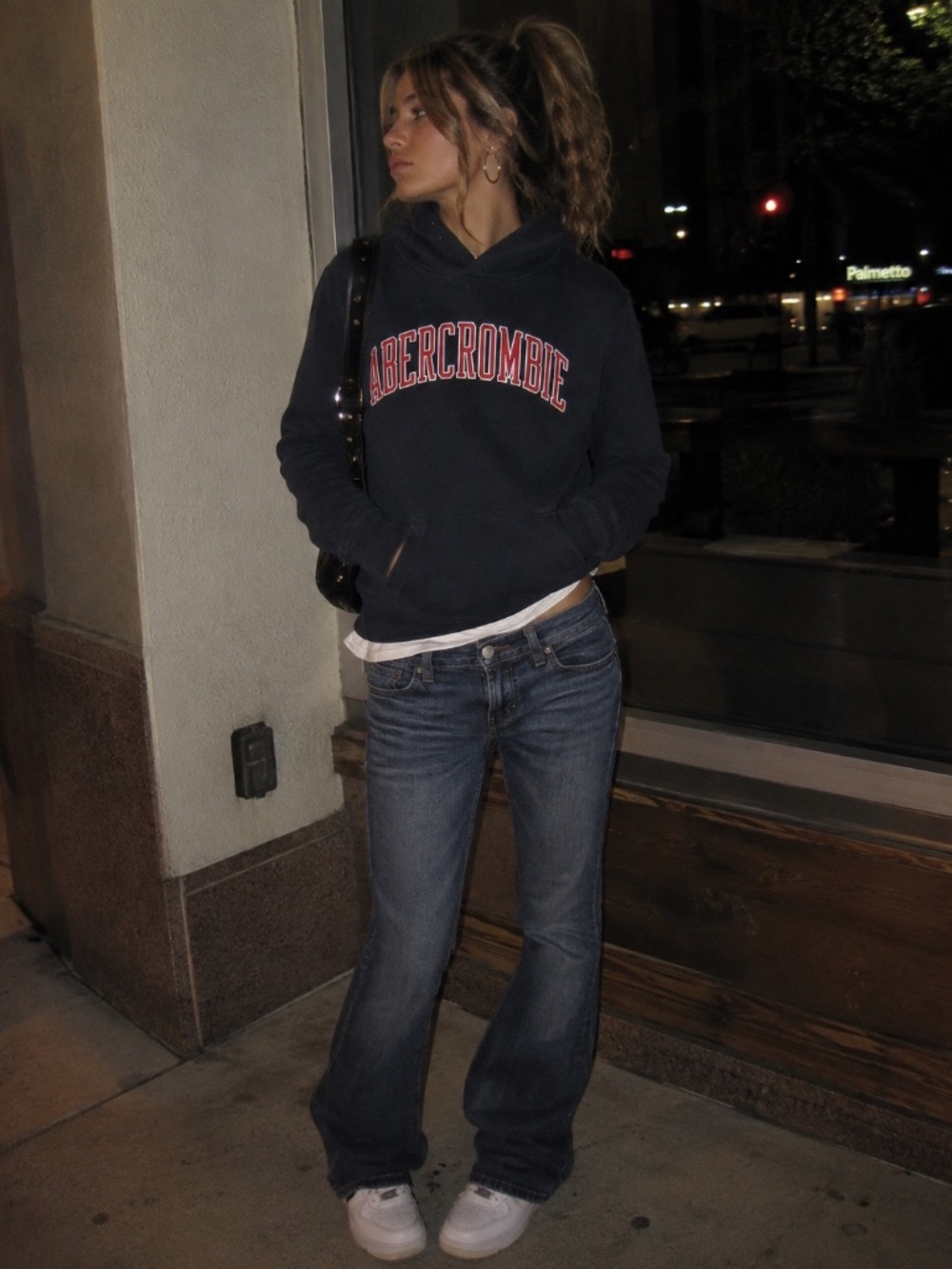 Abercrombie Kids Hoodie Black and Red